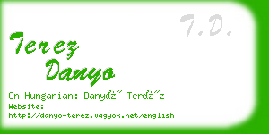 terez danyo business card